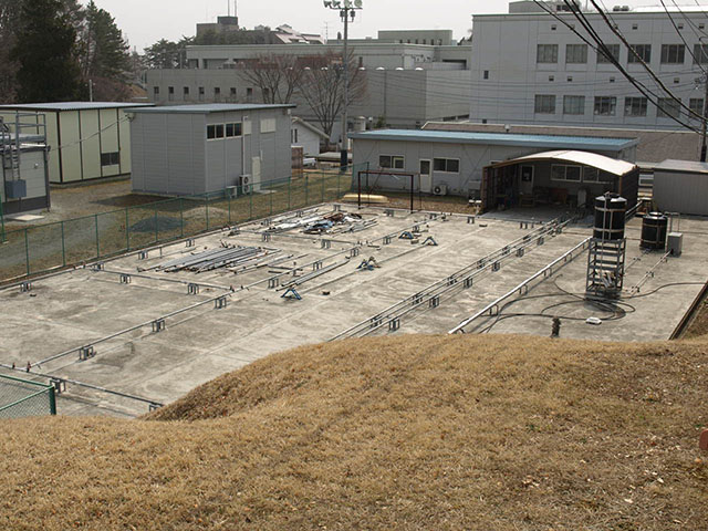 多賀城キャンパス 水撃圧実験室1