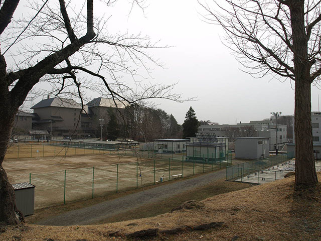 多賀城キャンパス テニスコート1