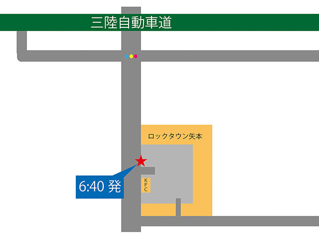 バス乗り場地図1